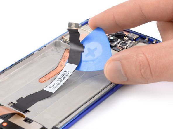 Xiaomi Redmi Note 8 Pro Screen Replacement, Free the display flex cable: crwdns2935265:024crwdnd2935265:02crwdnd2935265:02crwdne2935265:0