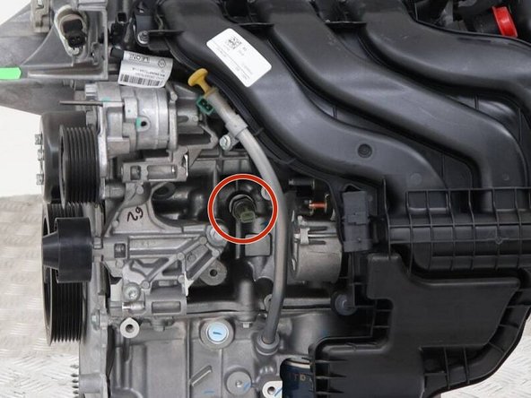 Sondes et Capteurs moteur, Contacteur ("capteur") de pression d'huile: étape 9, image 2 de 2