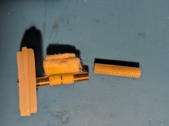 Geek Bar Pulse Mesh Coil Rebuild, Reinsert the breather tube: step 38, image 1 of 2