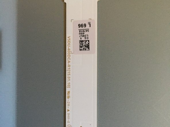 Samsung TV UE40MU5120KXXU LED backlight strips Replacement: stap 0, afbeelding 1 van 3