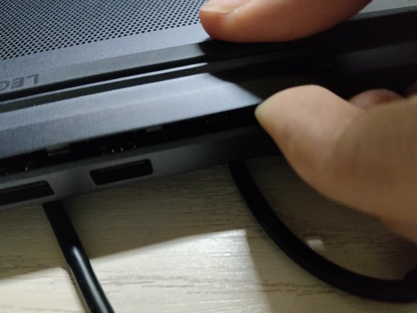 Lenovo Legion Slim 7 2021 Battery Replacement, Open the back cover: crwdns2935265:03crwdnd2935265:02crwdnd2935265:03crwdne2935265:0