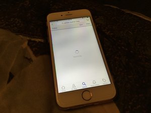 Solved Screen Had White Shadows After Replacement Iphone 6s Ifixit