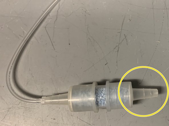 GI Node with Pressure Transducer Assembly, Adding desiccant cartridge: step 24, image 2 of 3