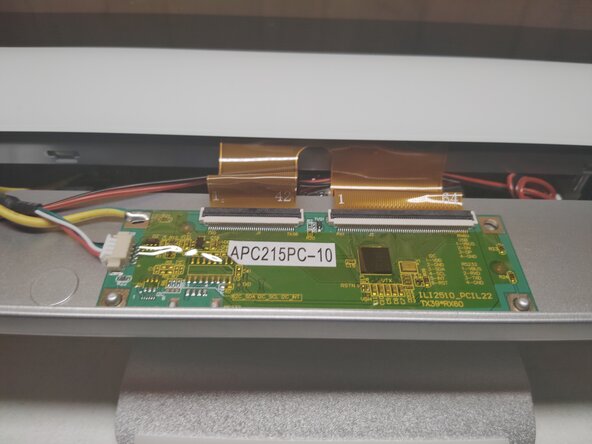 Telikin Elite Silver 22in Touchscreen Computer, Front glass ribbon cable removal: crwdns2935265:02crwdnd2935265:01crwdnd2935265:01crwdne2935265:0