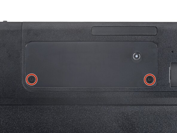 Logitech G915 TKL Battery Replacement, Remove the battery cover screws: crwdns2935265:04crwdnd2935265:01crwdnd2935265:02crwdne2935265:0