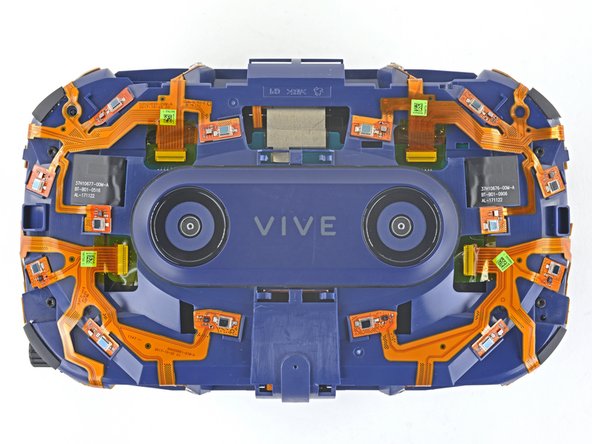 HTC Vive Pro Motherboard Replacement, Disconnect the motherboard from the sensor array: crwdns2935265:029crwdnd2935265:02crwdnd2935265:03crwdne2935265:0