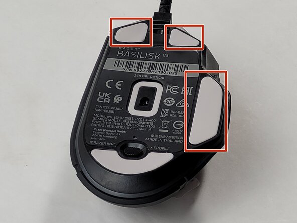 Razer Basilisk V3 Switch Replacement, Skates: crwdns2935265:01crwdnd2935265:01crwdnd2935265:01crwdne2935265:0