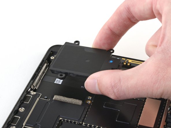 Microsoft Surface Pro X Volume Button Cable Replacement, Remove the left speaker: passo 55, immagine 3 di 3