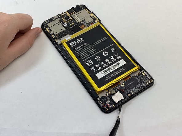 BLU Vivo One Plus Speaker Replacement: step 8, image 2 of 3