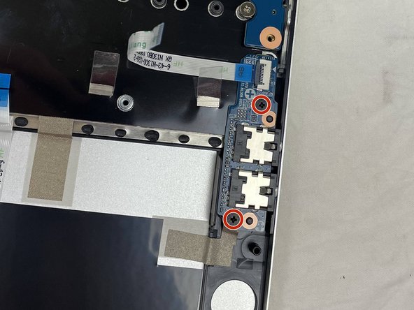 why! N131WU/BU/ZU Upper Case Replacement, Speaker/Fan/Headset connector: crwdns2935265:016crwdnd2935265:03crwdnd2935265:03crwdne2935265:0