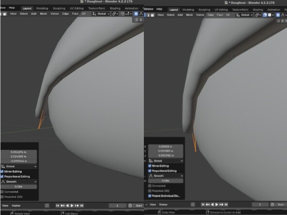 Basic Modeling, Snapping an Object to a Surface: crwdns2935265:013crwdnd2935265:03crwdnd2935265:03crwdne2935265:0