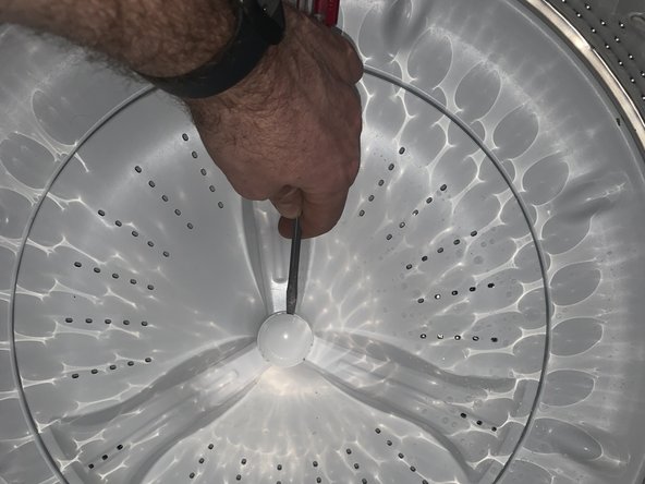 Maytag MVWX655DW1 Washer Basket Hub Replacement: step 3, image 1 of 3