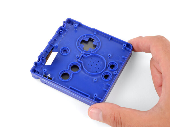 How to Reshell Your Game Boy Advance SP, Flip your Game Boy over: crwdns2935265:023crwdnd2935265:01crwdnd2935265:02crwdne2935265:0