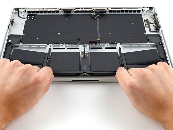 MacBook Pro 16" 2021 Speaker Assembly Replacement, Remove the battery: crwdns2935265:066crwdnd2935265:02crwdnd2935265:03crwdne2935265:0