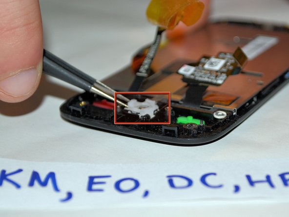 HTC Droid Eris Front Panel Assembly Replacement, Trackball: crwdns2935265:09crwdnd2935265:02crwdnd2935265:02crwdne2935265:0