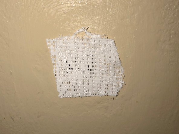 How to Fix a Hole In Wall: 3 단계, 이미지 2개 중 2개