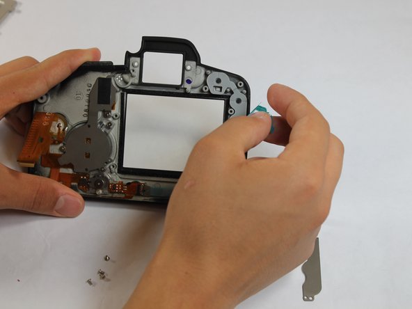 Canon EOS 5D Mark II Rear Button Contact Replacement: crwdns2935265:010crwdnd2935265:02crwdnd2935265:02crwdne2935265:0