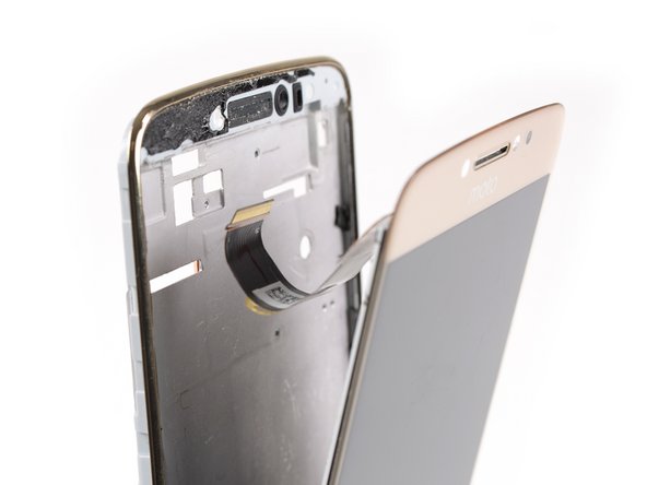 Motorola Moto E4 Plus LCD and Digitizer Replacement, Remove the LCD and digitizer: step 25, image 2 of 3