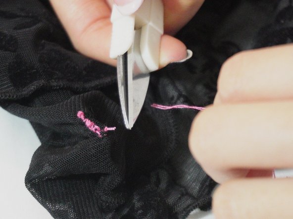 How to Sew Torn Lace: 步骤 8 中的图像 2，3