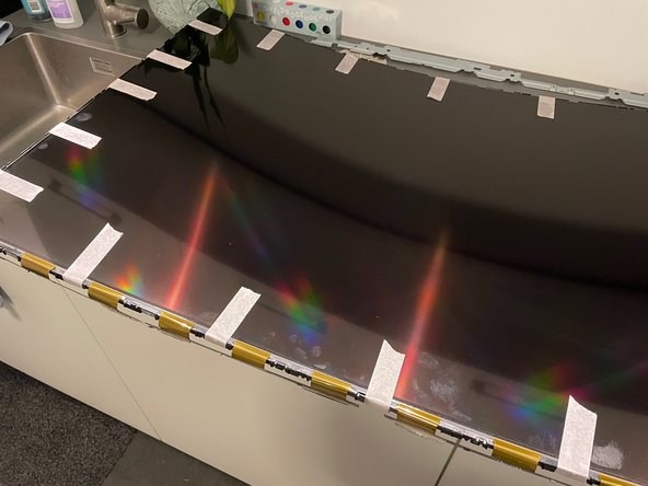 Samsung Television UE49KU6640 Backlight Replacement, LCD verwijderen: crwdns2935265:012crwdnd2935265:03crwdnd2935265:03crwdne2935265:0