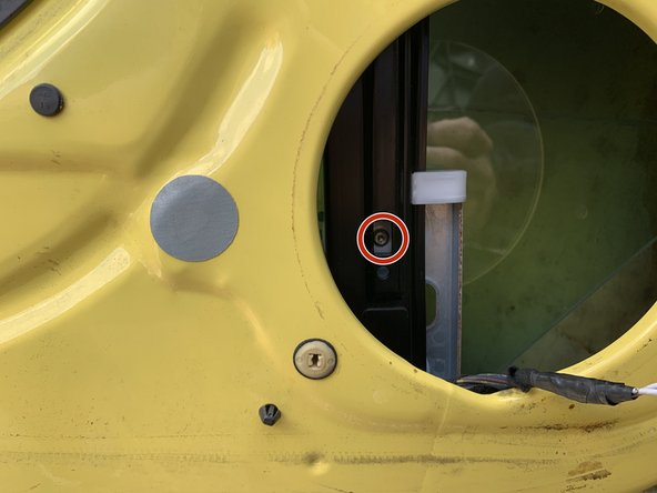 2004 Mini Cooper Driver Window Replacement: step 6, image 2 of 3