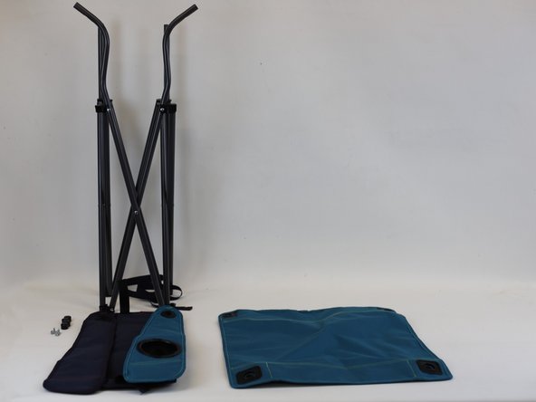 How to Repair a Tear in a Camping Chair, Organize the repair area: crwdns2935265:04crwdnd2935265:03crwdnd2935265:03crwdne2935265:0