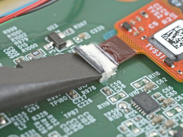 Kobo Clara BW (N365) Screen Replacement, Unlock the digitizer cable ZIF connector: crwdns2935265:031crwdnd2935265:03crwdnd2935265:03crwdne2935265:0