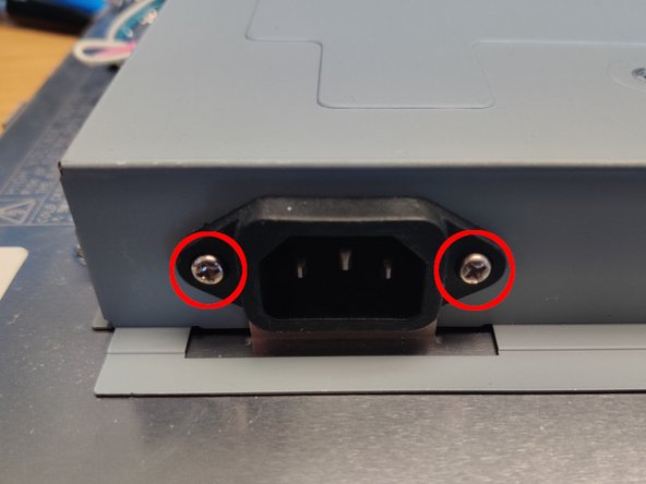 Acer AL1717 PSU Capacitors Replacement, Remove metal shield: crwdns2935265:08crwdnd2935265:02crwdnd2935265:02crwdne2935265:0