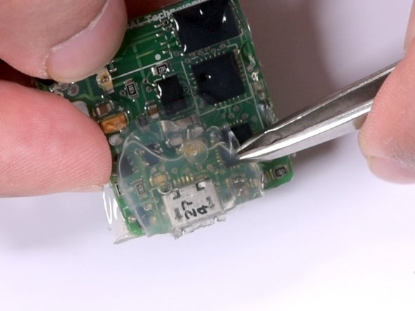 ActivPAL 3 Teardown, Removing the EVA-based glue from the PCB: step 4, image 2 of 3