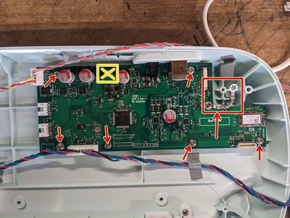 De Cricut Explore 3 (CXPL203) openen, Moederbord: stap 6, afbeelding 1 van 1