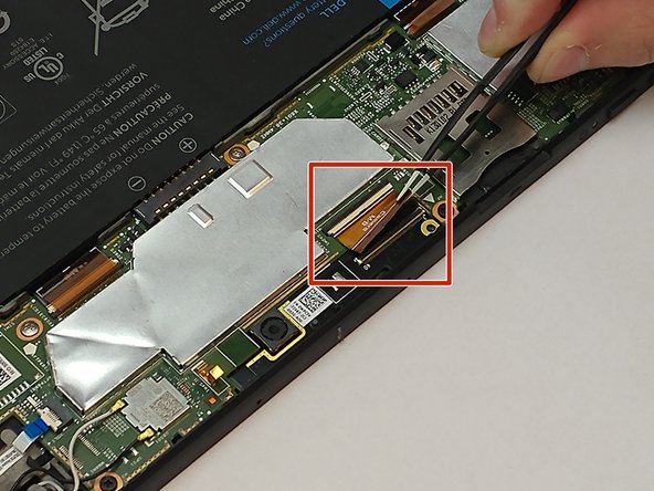 Dell Latitude 10-ST2e Front Facing Camera Replacement: crwdns2935265:03crwdnd2935265:02crwdnd2935265:02crwdne2935265:0