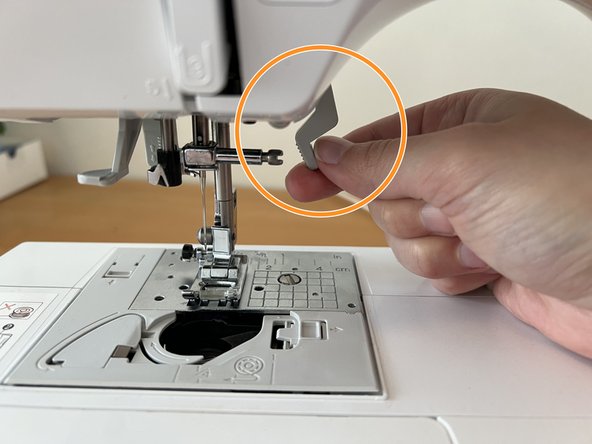 How to Fix a Squeaky Brother SC 9500 Computerized Sewing Machine: step 16, image 2 of 3