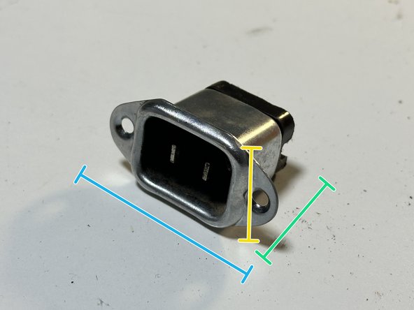 Zeiss Ikon Movielux Compact Projector Teardown, Removing the socket port: crwdns2935265:015crwdnd2935265:02crwdnd2935265:03crwdne2935265:0