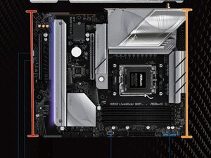 ASRock B850 Labels