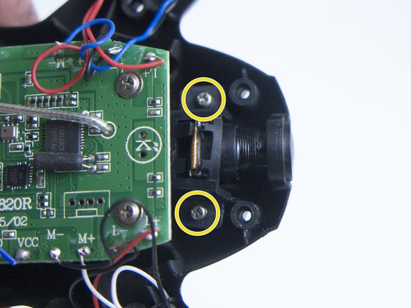 Helicute Petrel H820HC (Drone) Disassembly, Remove the camera and done!: step 12, image 1 of 3
