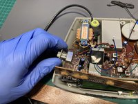 Hitachi KC30 Radio Alarm Clock Teardown