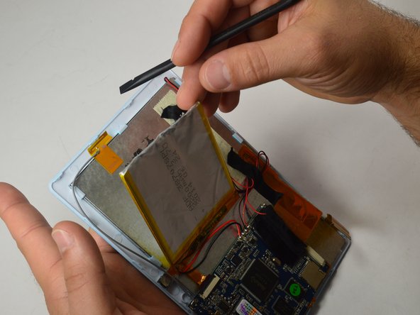 Chromo Inc. T2 Battery Replacement, Freeing the Battery: crwdns2935265:03crwdnd2935265:02crwdnd2935265:03crwdne2935265:0