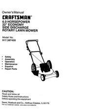 Craftsman lawn store mower 917.387