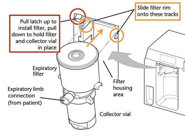 Puritan Bennett 840 Expiratory Filter Replacement: crwdns2935265:00crwdnd2935265:01crwdnd2935265:01crwdne2935265:0