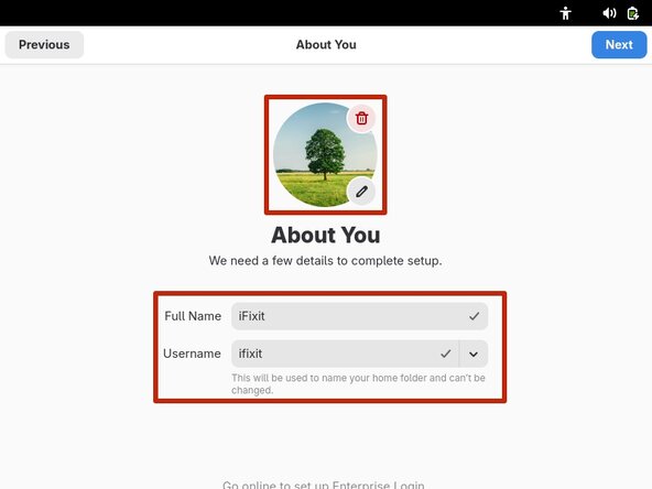 How to Install Linux on a Windows PC, Set up the new operating system: crwdns2935265:010crwdnd2935265:01crwdnd2935265:03crwdne2935265:0