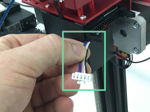 CR-10S Pro BL Touch Install, Top Section 1d./ 2a.: crwdns2935265:04crwdnd2935265:03crwdnd2935265:03crwdne2935265:0