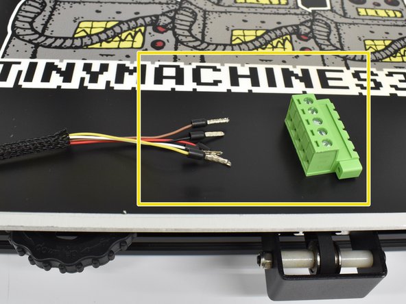 CR-10S BL Touch Install, Install 1e.: crwdns2935265:07crwdnd2935265:03crwdnd2935265:03crwdne2935265:0