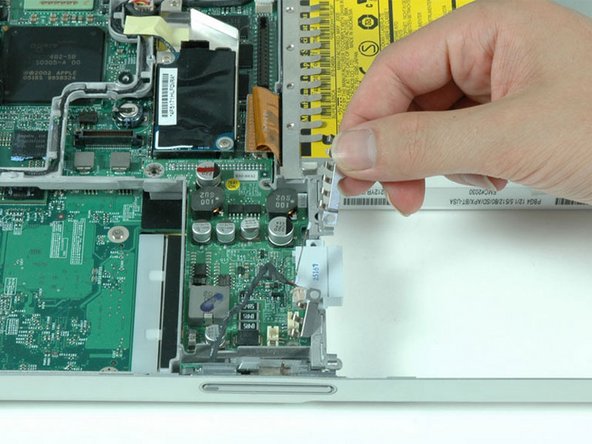 PowerBook G4 Aluminum 12" 1-1.5 GHz Display Data Cable Replacement: crwdns2935265:033crwdnd2935265:01crwdnd2935265:01crwdne2935265:0