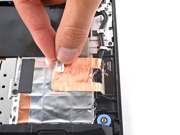 Lenovo Legion Y7000P Speakers Replacement, Reposition the copper tape: crwdns2935265:016crwdnd2935265:02crwdnd2935265:03crwdne2935265:0