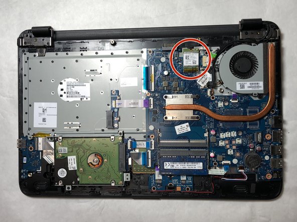 HP 15-AF131DX Wireless Network Card Replacement: crwdns2935265:06crwdnd2935265:03crwdnd2935265:03crwdne2935265:0