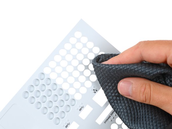 How to Open and Clean an Xbox Series X (Digital Edition), Clean the exterior panels and vent holes: step 14, image 2 of 2