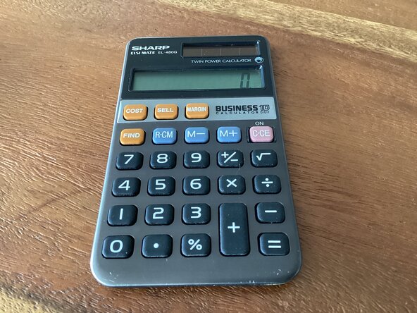 Sharp EL-840G calculator Teardown, Sharp EL-840G calculator Teardown: crwdns2935265:01crwdnd2935265:03crwdnd2935265:03crwdne2935265:0