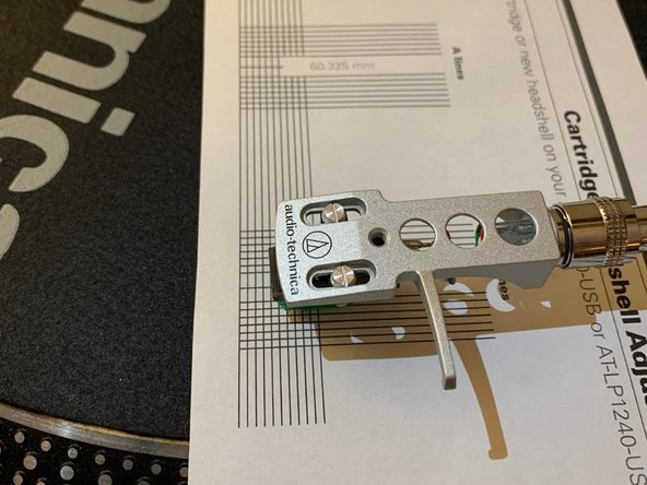 Turntable Needle Replacement and Calibration: step 6, image 2 of 3