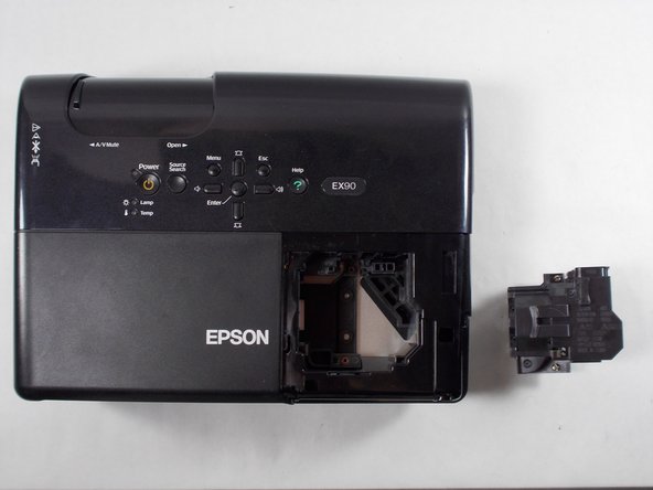 Epson EX90 Lamp Replacement: crwdns2935265:03crwdnd2935265:02crwdnd2935265:02crwdne2935265:0