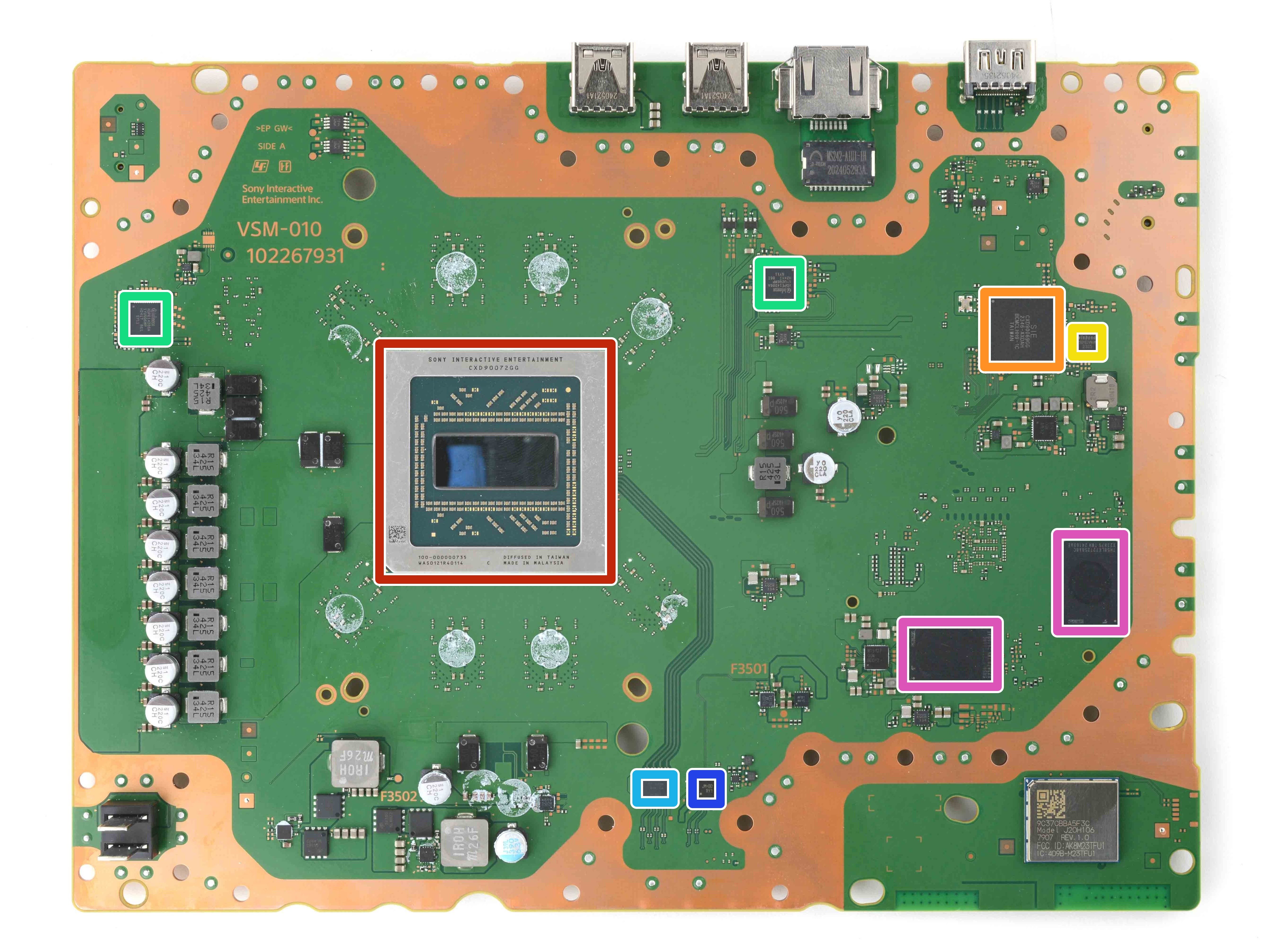 PlayStation - セツヒ PS5 Pro Chip ID - iFixit